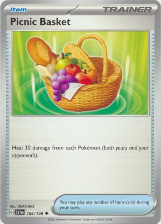 Scarlet & Violet (Base Set) : 184/198 - Picnic Basket - Uncommon