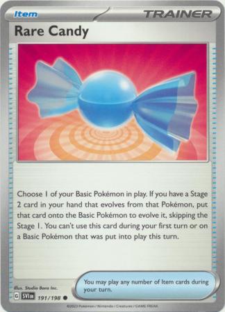 Scarlet & Violet (Base Set) : 191/198 - Rare Candy - Common
