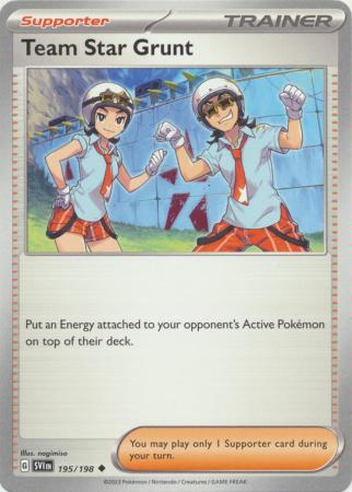 Scarlet & Violet (Base Set) : 195/198 - Team Star Grunt - Uncommon