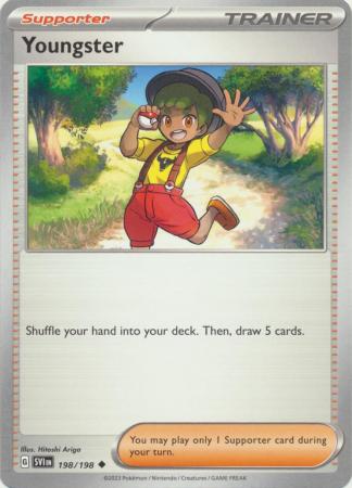 Scarlet & Violet (Base Set) : 198/198 - Youngster - Uncommon