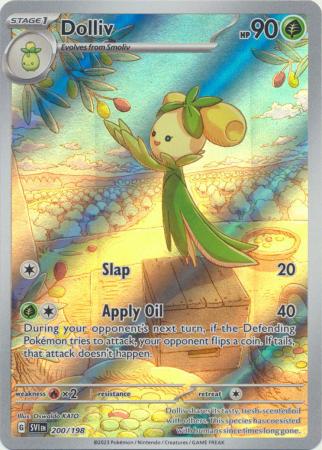 Scarlet & Violet (Base Set) : 200/198 - Dolliv - Illustration Rare