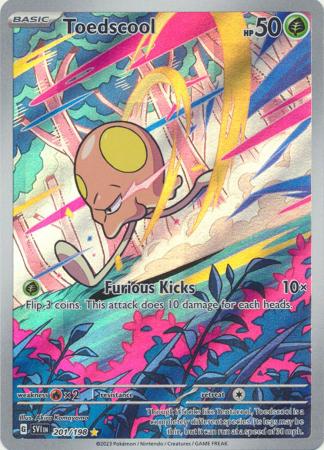 Scarlet & Violet (Base Set) : 201/198 - Toedscool - Illustration Rare