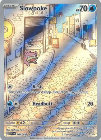 Scarlet & Violet (Base Set) : 204/198 - Slowpoke - Illustration Rare