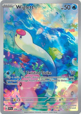 Scarlet & Violet (Base Set) : 206/198 - Wiglett - Illustration Rare