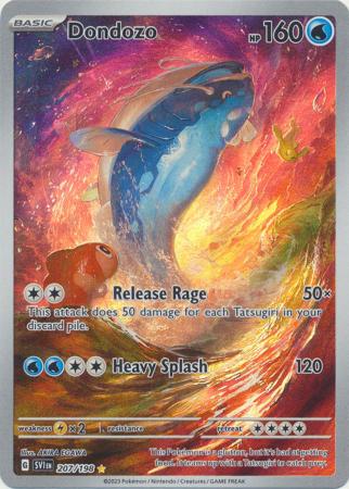 Scarlet & Violet (Base Set) : 207/198 - Dondozo - Illustration Rare