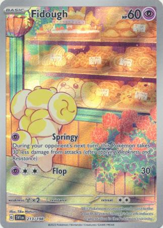Scarlet & Violet (Base Set) : 213/198 - Fidough - Illustration Rare