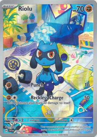 Scarlet & Violet (Base Set) : 215/198 - Riolu - Illustration Rare