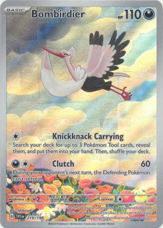 Scarlet & Violet (Base Set) : 219/198 - Bombirdier - Illustration Rare
