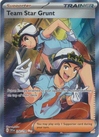 Scarlet & Violet (Base Set) : 242/198 - Team Star Grunt - Full Art Secret Rare