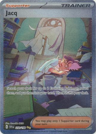 Scarlet & Violet (Base Set) : 250/198 - Jacq - Special Illustration Rare