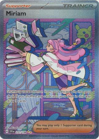 Scarlet & Violet (Base Set) : 251/198 - Miriam - Special Illustration Rare