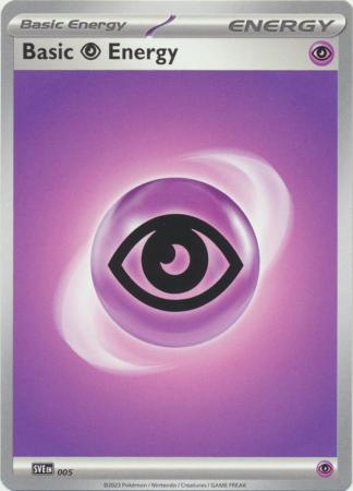 Scarlet & Violet (Base Set) : SVE005 -  Basic Psychic Energy