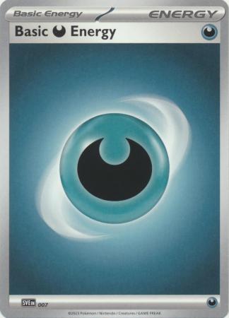 Scarlet & Violet (Base Set) : SVE007 - Darkness Energy