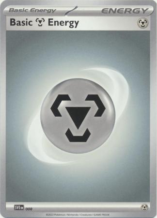 Scarlet & Violet (Base Set) : SVE008 - Basic Metal Energy
