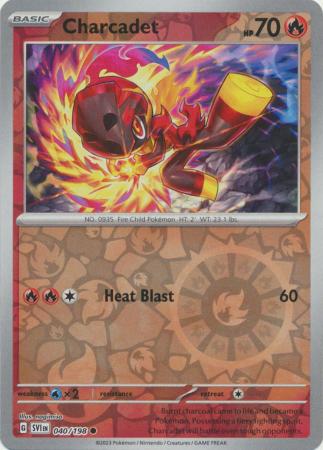 Scarlet & Violet (Base Set) : 040/198 - Charcadet - Common Reverse Holo