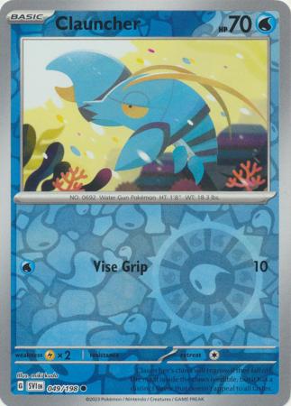 Scarlet & Violet (Base Set) : 049/198 - Clauncher - Common Reverse Holo