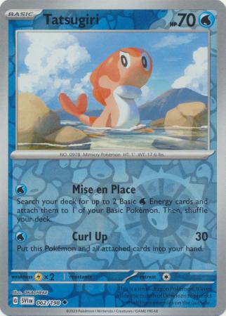 Scarlet & Violet (Base Set) : 062/198 - Tatsugiri - Uncommon Reverse Holo