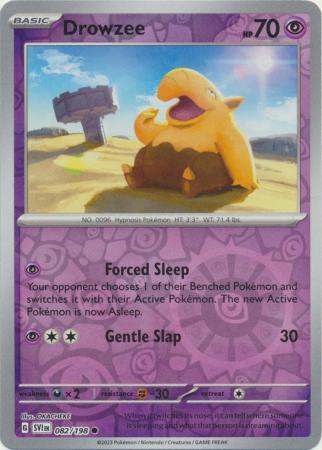 Scarlet & Violet (Base Set) : 082/198 - Drowzee - Common Reverse Holo