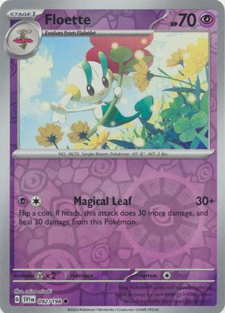 Scarlet & Violet (Base Set) : 092/198 - Floette - Common Reverse Holo