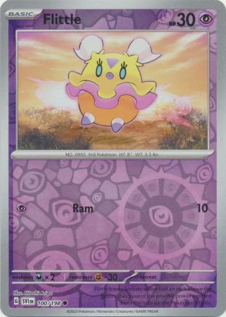 Scarlet & Violet (Base Set) : 100/198 - Flittle - Common Reverse Holo