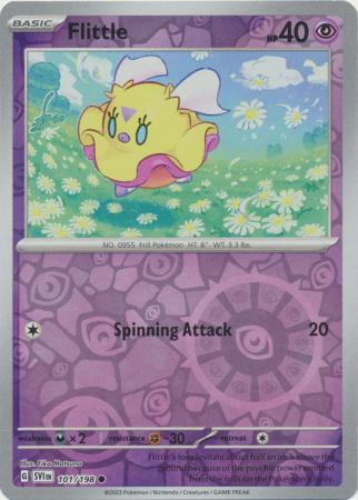 Scarlet & Violet (Base Set) : 101/198 - Flittle - Common Reverse Holo