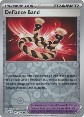 Scarlet & Violet (Base Set) : 169/198 - Defiance Band - Uncommon Reverse Holo