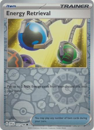 Scarlet & Violet (Base Set) : 171/198 - Energy Retrieval - Common Reverse Holo