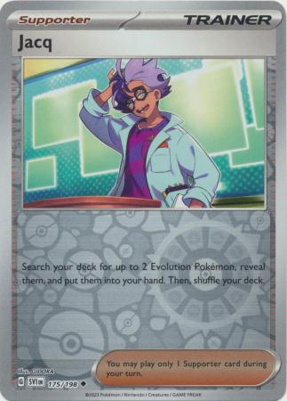 Scarlet & Violet (Base Set) : 175/198 - Jacq - Uncommon Reverse Holo