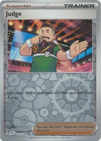 Scarlet & Violet (Base Set) : 176/198 - Judge - Uncommon Reverse Holo