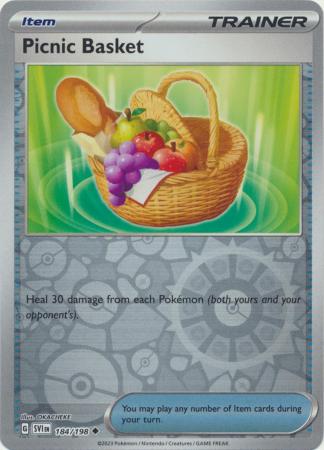 Scarlet & Violet (Base Set) : 184/198 - Picnic Basket - Uncommon Reverse Holo