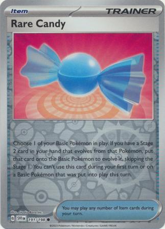 Scarlet & Violet (Base Set) : 191/198 - Rare Candy - Common Reverse Holo