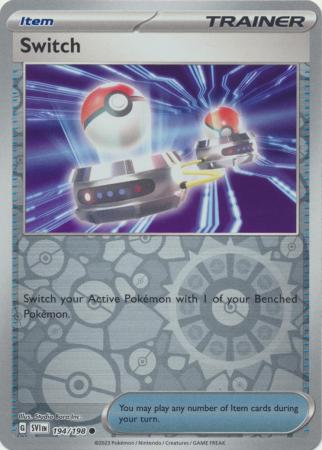 Scarlet & Violet (Base Set) : 194/198 - Switch - Common Reverse Holo