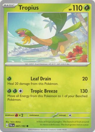 Scarlet & Violet: Paldea Evolved : 007/193 - Tropius - Common