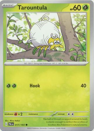 Scarlet & Violet: Paldea Evolved : 017/193 - Tarountula - Common