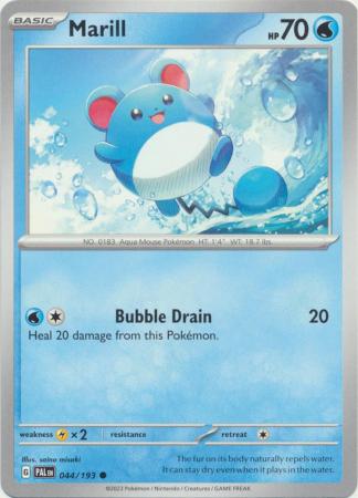 Scarlet & Violet: Paldea Evolved : 044/193 - Marill - Common