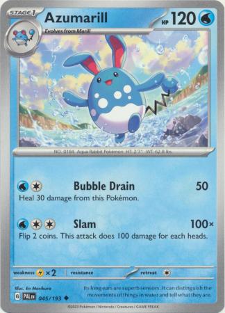 Scarlet & Violet: Paldea Evolved : 045/193 - Azumarill - Uncommon