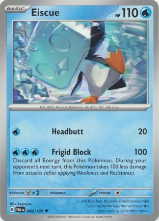 Scarlet & Violet: Paldea Evolved : 048/193 - Eiscue - Uncommon