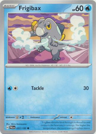 Scarlet & Violet: Paldea Evolved : 057/193 - Frigibax - Common