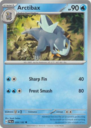 Scarlet & Violet: Paldea Evolved : 059/193 - Arctibax - Uncommon