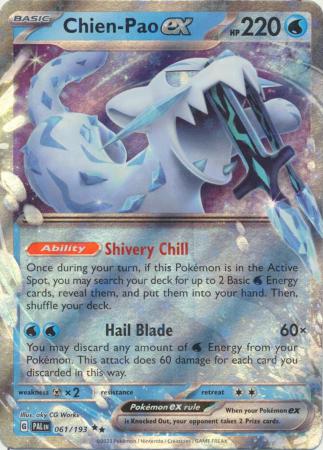 Scarlet & Violet: Paldea Evolved : 061/193 - Chien-Pao ex - Ultra Rare