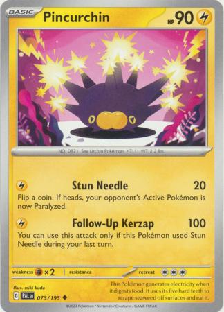 Scarlet & Violet: Paldea Evolved : 073/193 - Pincurchin - Uncommon