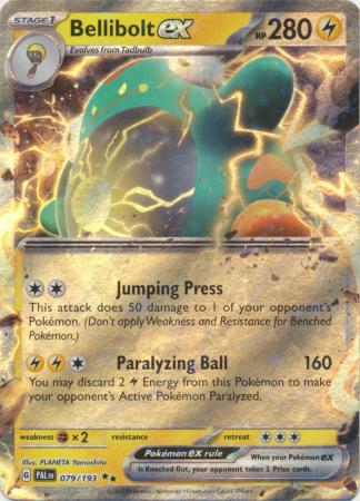 Scarlet & Violet: Paldea Evolved : 079/193 - Bellibolt ex - Ultra Rare