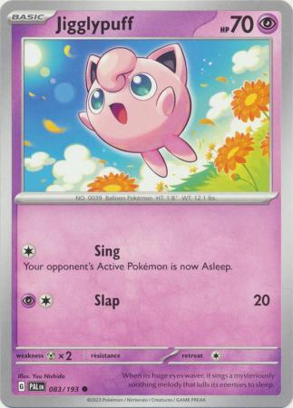 Scarlet & Violet: Paldea Evolved : 083/193 - Jigglypuff - Common