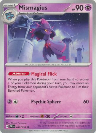 Scarlet & Violet: Paldea Evolved : 088/193 - Mismagius - Uncommon