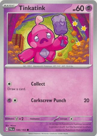 Scarlet & Violet: Paldea Evolved : 100/193 - Tinkatink - Common