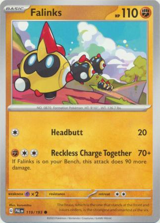 Scarlet & Violet: Paldea Evolved : 119/193 - Falinks - Common