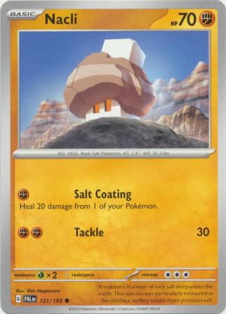 Scarlet & Violet: Paldea Evolved : 121/193 - Nacli - Common
