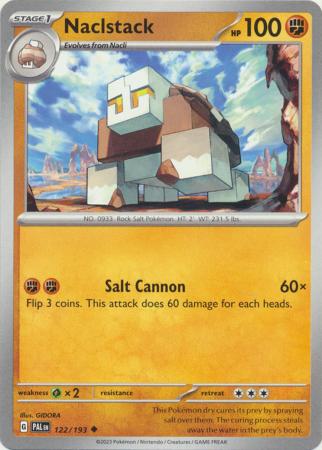Scarlet & Violet: Paldea Evolved : 122/193 - Naclstack - Uncommon