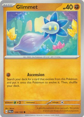 Scarlet & Violet: Paldea Evolved : 124/193 - Glimmet - Common