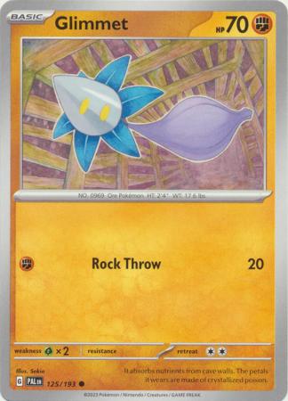Scarlet & Violet: Paldea Evolved : 125/193 - Glimmet - Common